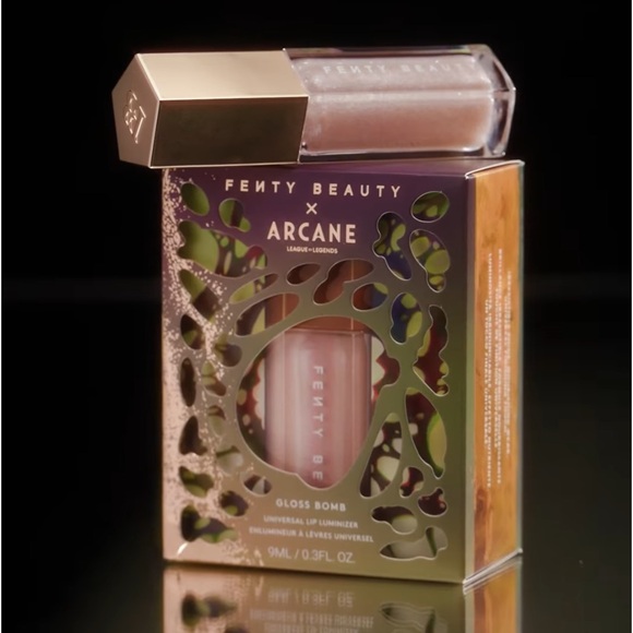 Fenty Beauty x Arcane Morphic Melt  GLOSS BOMB LIP LUMINIZER NIB - Picture 6 of 7